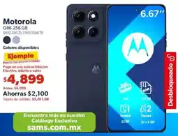 Sam's Club Motorola G86 6.67" oferta
