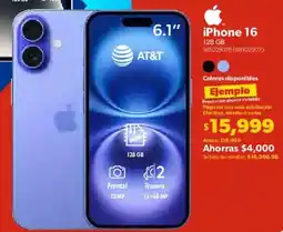 Sam's Club iPhone 16 oferta
