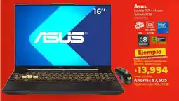 Sam's Club Asus laptop tuf + mouse 16" oferta