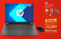 Sam's Club Hp laptop victus + mouse hyperx 15" oferta