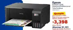 Sam's Club Epson ecotank L3250 impresora multifuncional tinta continua oferta