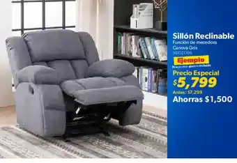 Sam's Club Sillón reclinable función de mecedora oferta