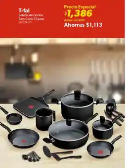 Sam's Club T-fal bateria de cocina oferta