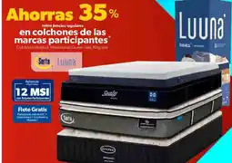 Sam's Club En colchones de las marcas participantes oferta