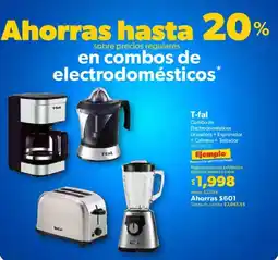 Sam's Club T-fal combo de electrodomésticos licuadora +exprimidor oferta