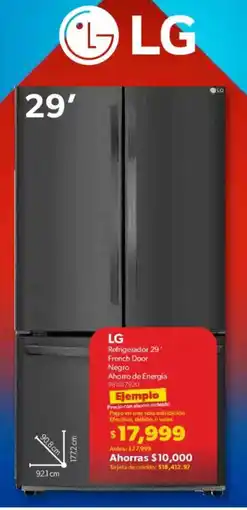 Sam's Club LG refrigerador 29' oferta