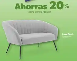 Sam's Club Love seat ocasional gris oferta