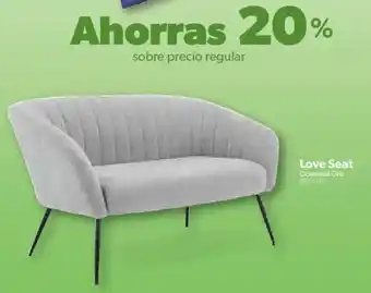Sam's Club Love seat ocasional gris oferta