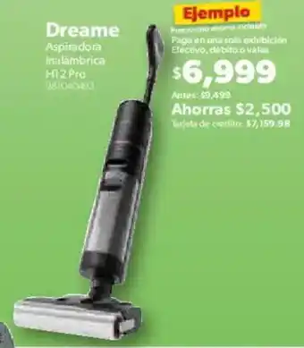 Dreame aspiradora inalámbrica
