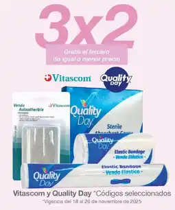 Soriana Híper Vitascom y Quality Day codigos seeccionados oferta