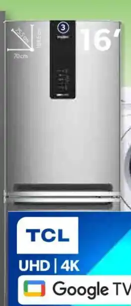 Whirlpool refrigerador 16'