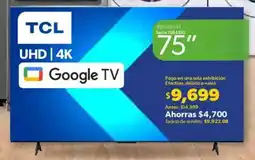Sam's Club TCL smart tv 75" oferta