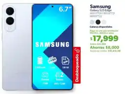 Sam's Club Samsung galaxy S25 Edge 6.7" oferta