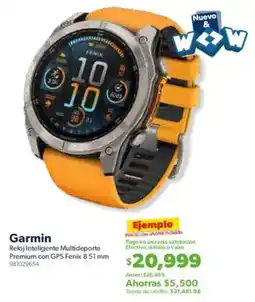 Sam's Club Garmin reloj inteligente multideporte oferta