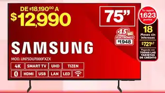 Samsung Smart TV 75"