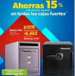 Sam's Club En todas las cajas fuertes oferta
