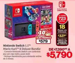 Soriana Híper Nintendo Switch 1.1 oferta