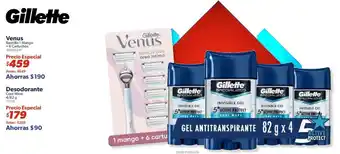 Sam's Club Gillette venus rastrillo 1 mango +6 cartuchos oferta