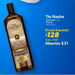 Sam's Club Tío nacho shampoo oferta