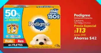 Sam's Club Pedigree alimento húmedo cachorro oferta