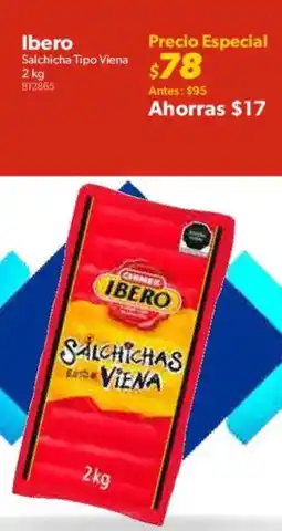 Sam's Club Ibero salchicha tipo viena oferta