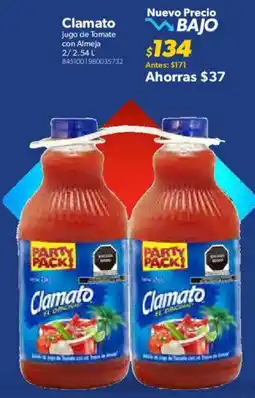 Sam's Club Clamato jugo de tomate con almeja oferta
