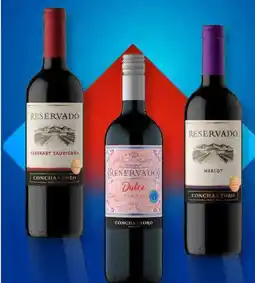 Sam's Club Reservado en vinos tintos oferta