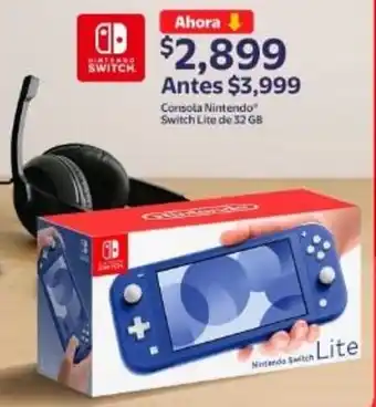 Nintendo switch lite consola