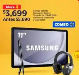Walmart Samsung galaxy tab a9+ oferta