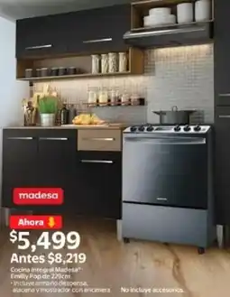 Walmart Cocina integral madesa emilly pop oferta