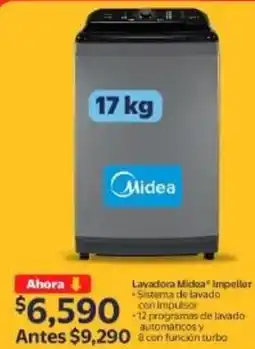 Walmart Midea lavadora impeller +sistema de lavado oferta