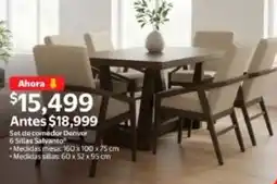 Walmart Denver salvanto set de comedor oferta