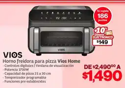 Soriana Híper Vios home horno freidora para pizza oferta