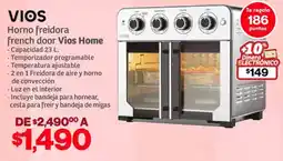 Soriana Híper Vios home horno freidora french door oferta