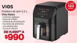 Soriana Híper Vios home freidora de aire oferta