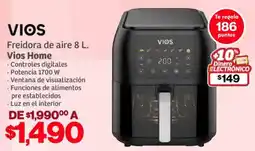 Soriana Híper Vios home freidora de aire oferta