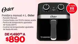 Soriana Híper Oster freidora manual oferta