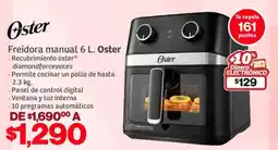 Soriana Híper Oster freidora manual oferta