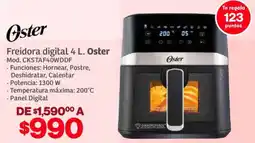 Soriana Híper Oster freidora digital oferta