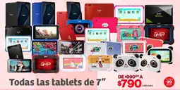 Soriana Híper Todas las tablets de 7" oferta