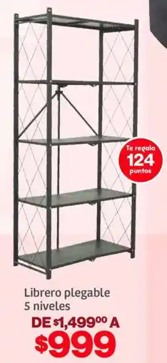 Soriana Híper Librero plegable oferta