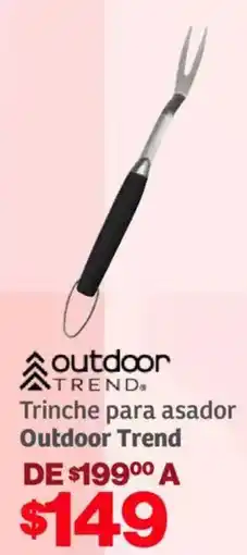 Soriana Híper Outdoor trend trinche para asador oferta
