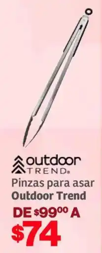 Soriana Híper Outdoor trend pinzas para asar oferta