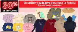 Soriana Híper En suéter y sudadera para toda la familia oferta