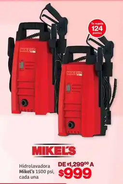 Soriana Híper Mikel's hidrolavadora oferta