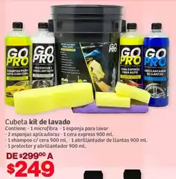 Soriana Híper Kit de lavado cubeta oferta