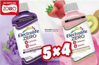 Electrolife zero uva y fresa kiwi