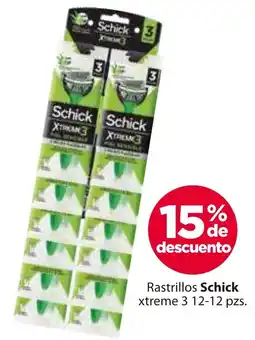 Zorro Schick Rastrillos xtreme 3 oferta