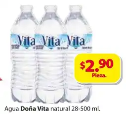 Zorro Doña vita agua natural oferta