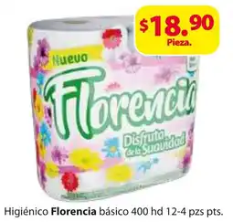 Zorro Florencia higiénico básico 400 hd oferta